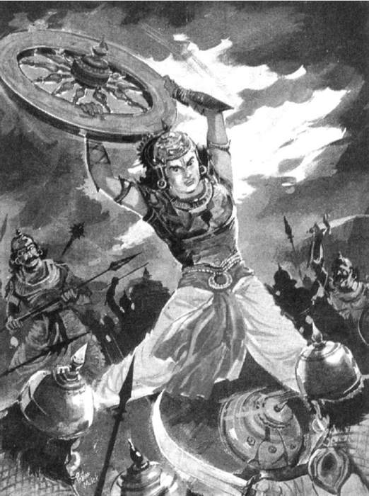 Abhimanyu: Son of Arjuna in the Hindu epic Mahabharata