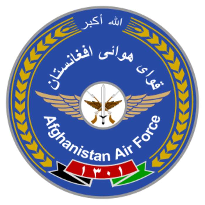 Afghan Air Force: Aerial service branch of the Afghan military