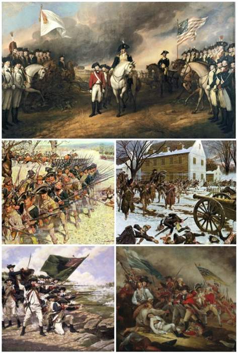 American Revolutionary War: 1775–1783 American war of independence