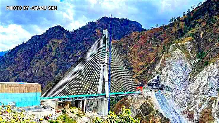 Anji Khad Bridge: Railroad bridge in India