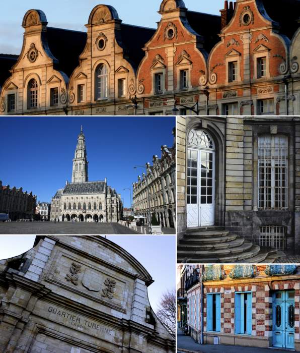 Arras: Prefecture and commune in Hauts-de-France, France