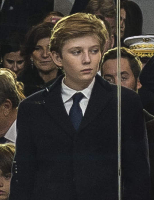 Barron Trump: Son of Donald and Melania Trump (born 2006)