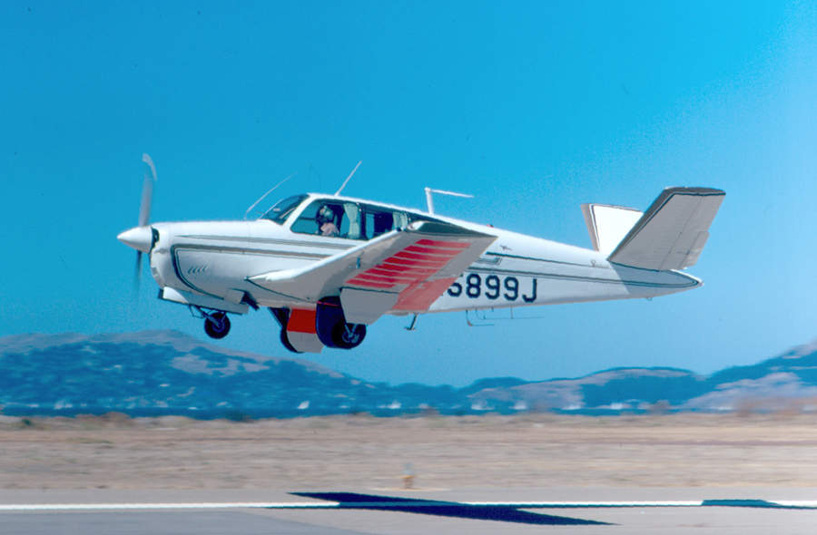 Beechcraft Bonanza: Family of single engine American light aircraft, first flown in 1945