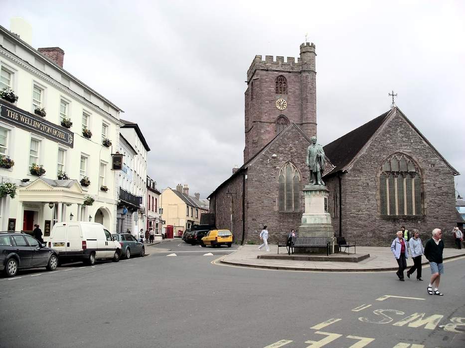 Brecon: Town in Powys, Mid Wales