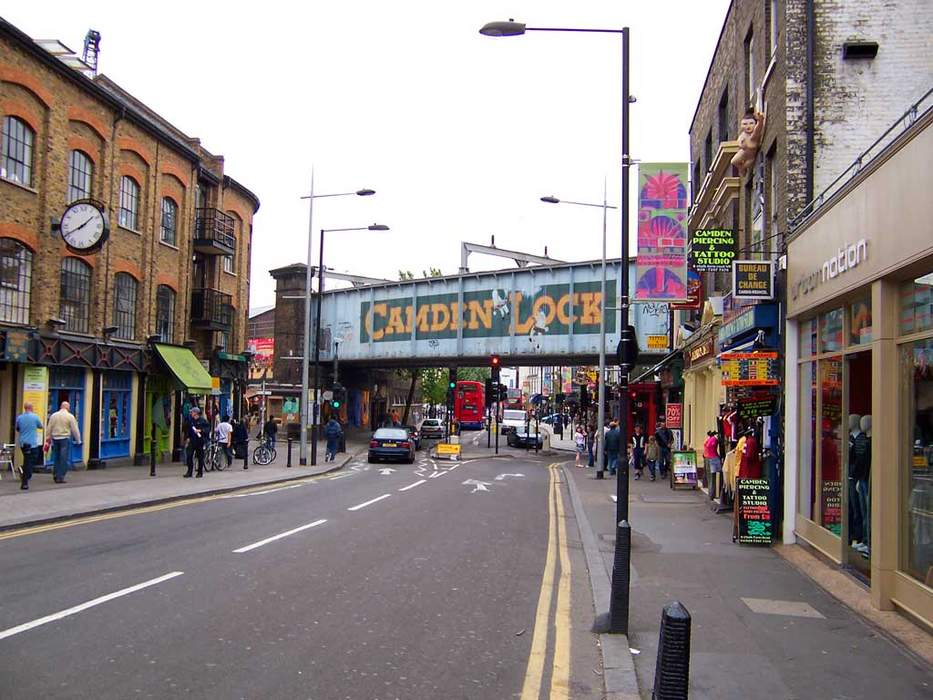 Camden Town: Inner city district of London, England