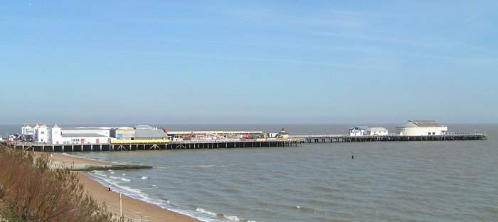 Clacton Pier: Pier in Clacton-on-Sea, England