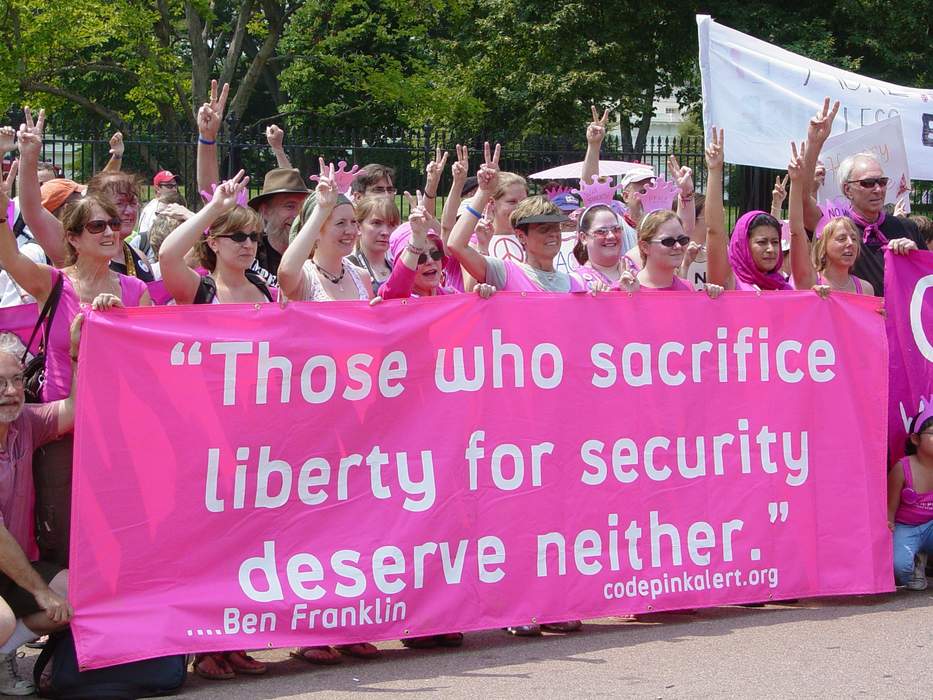 Code Pink: American non-governmental organization