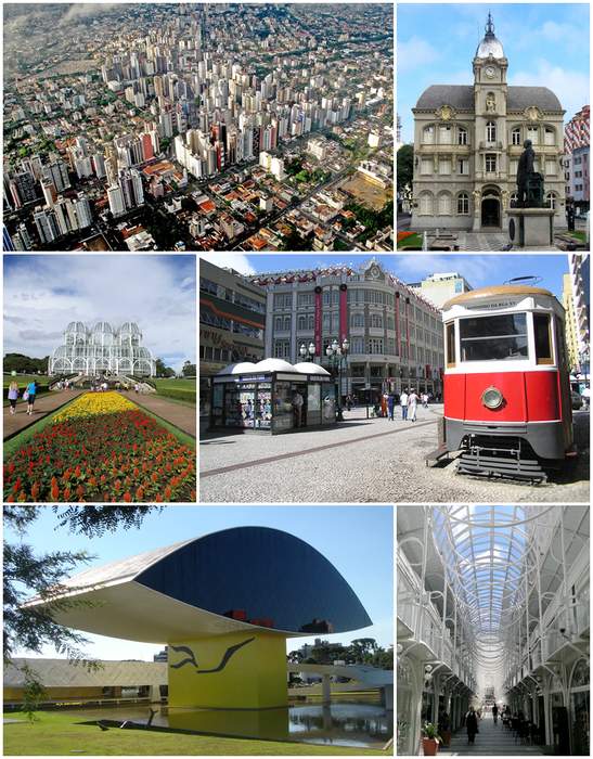 Curitiba: Capital city of Paraná, Brazil