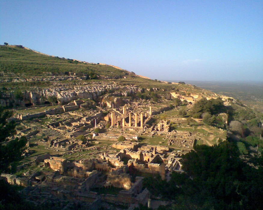 Cyrene, Libya: Ancient Greek and Roman city near present-day Shahhat, Libya