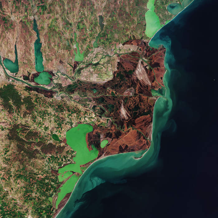 Danube Delta: River delta in Europe