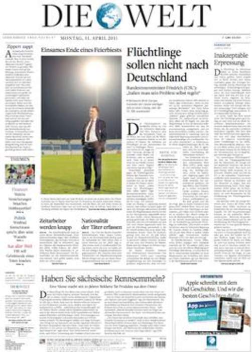 Die Welt: German national daily newspaper