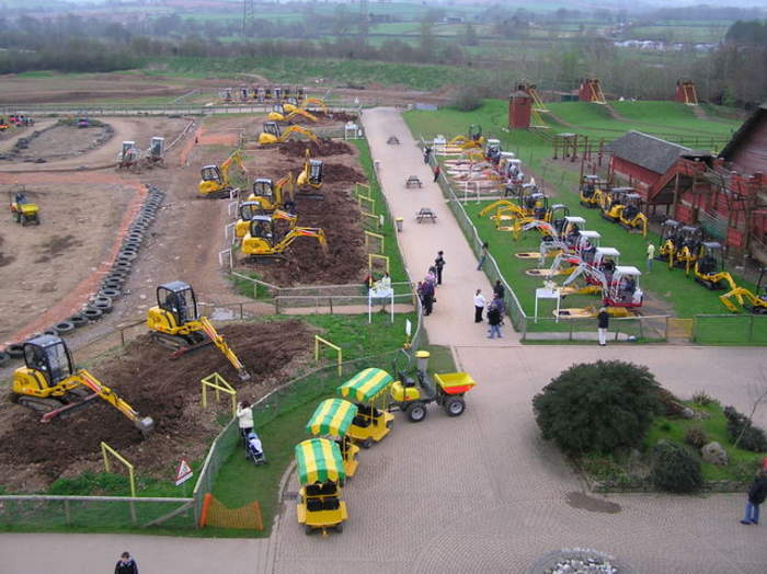 Diggerland: Theme parks inspired by diggers and JCBs