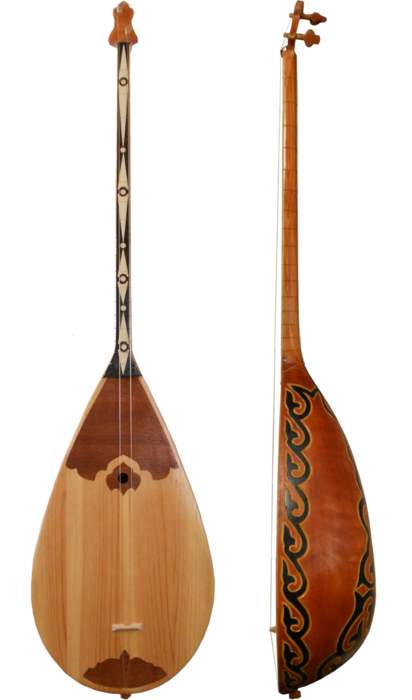 Dombra: Long-necked musical string instrument