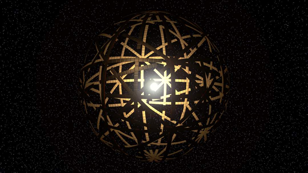 Dyson sphere: Hypothetical megastructure around a star
