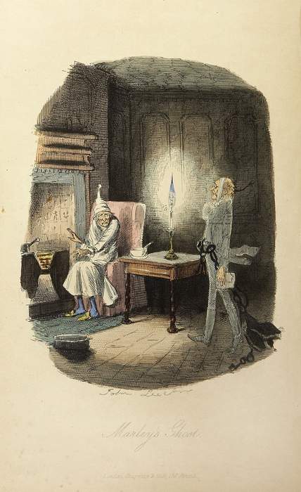 Ebenezer Scrooge: Fictional character in A Christmas Carol by Charles Dickens