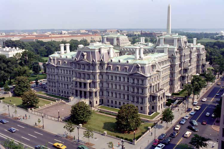 Eisenhower Executive Office Building: U.S. historic place and government building