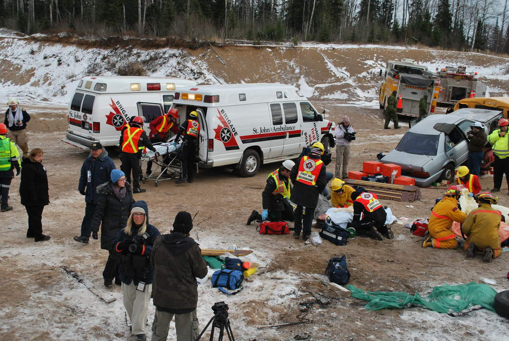 First responder: Trained emergency personnel