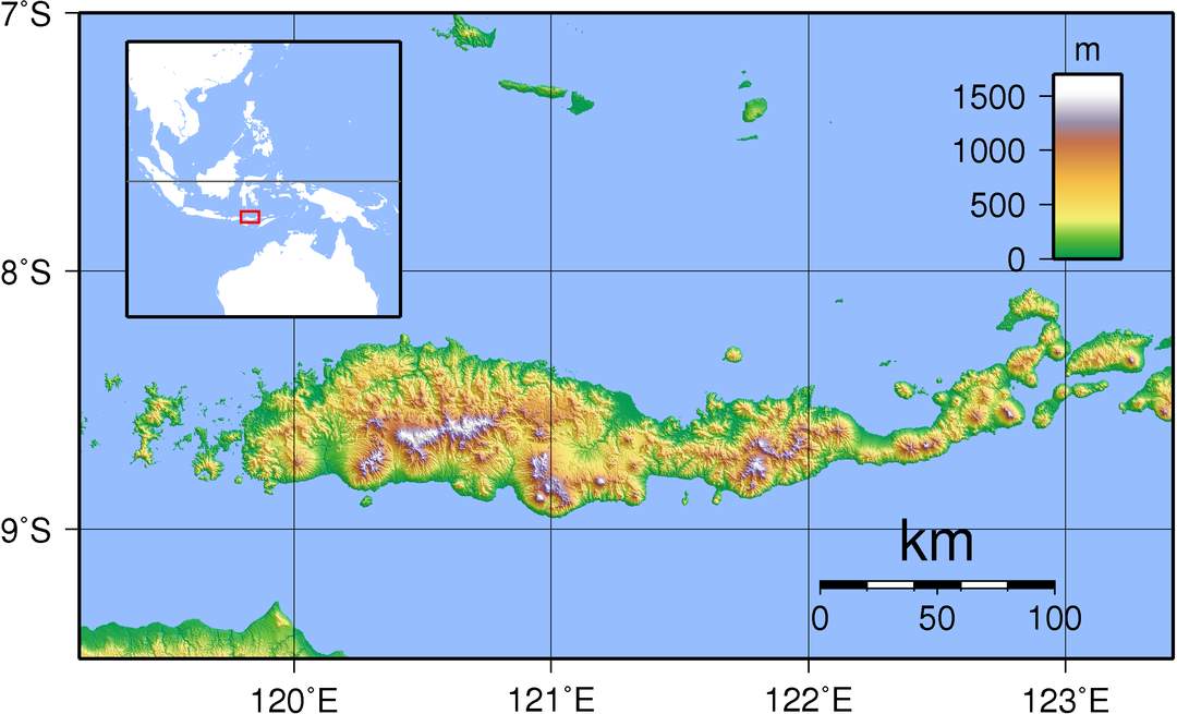 Flores: Island of the Lesser Sunda Islands in Indonesia