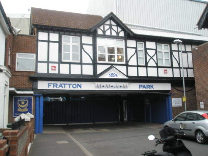 Fratton Park: Association football ground in Portsmouth, England