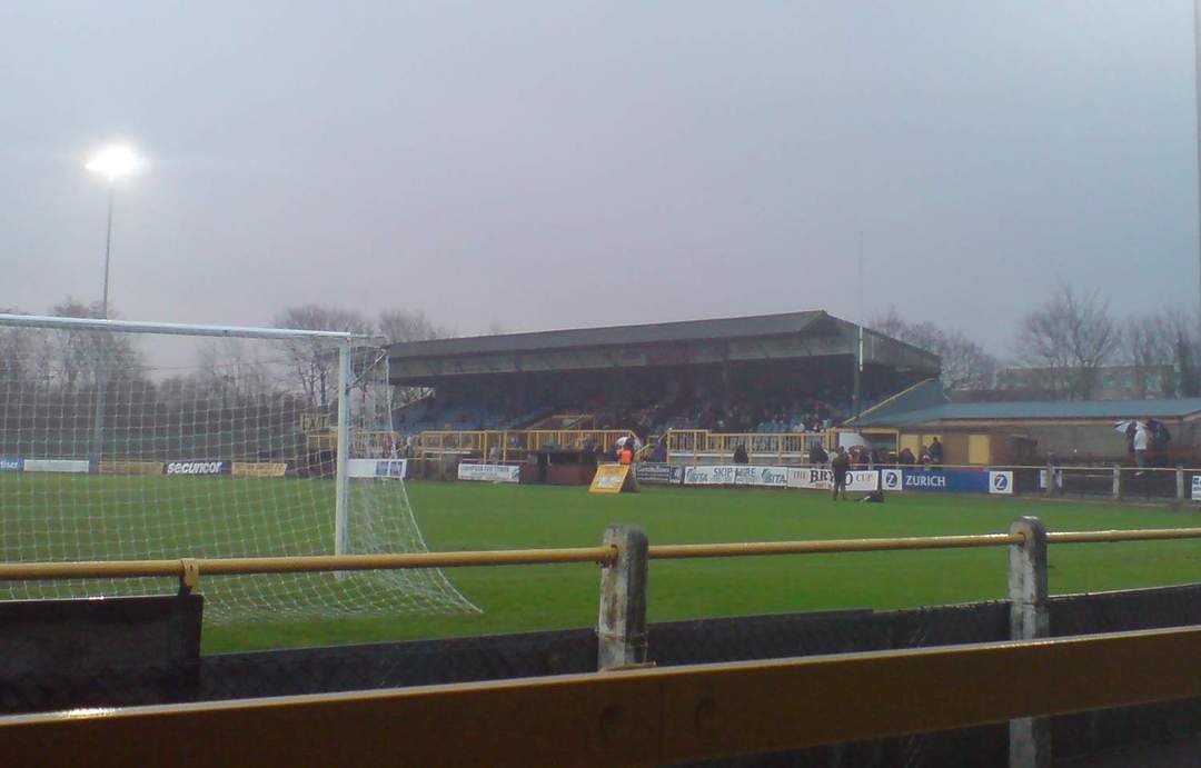 Gander Green Lane: Football stadium in Sutton, south London