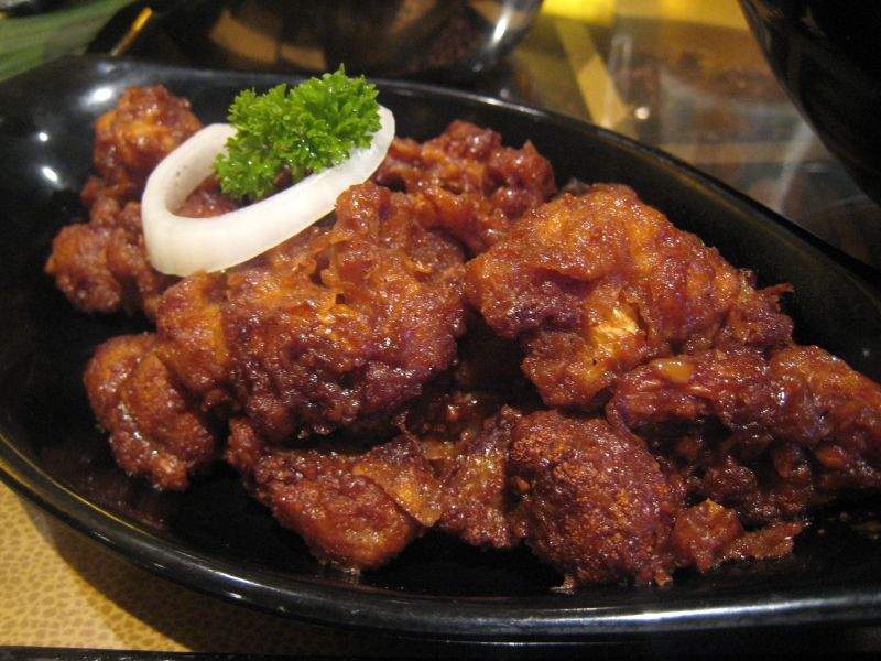 Manchurian (dish): Deep-fried savory dish in Indo-Chinese cuisine