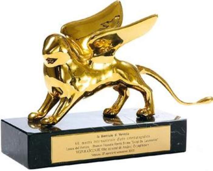 Golden Lion: Highest prize awarded at the Venice Film Festival