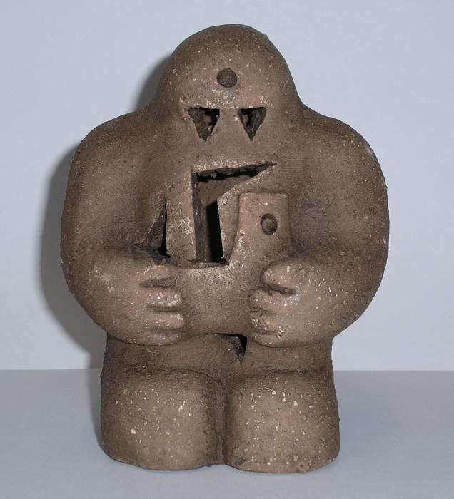 Golem: Being in Jewish folklore made from clay