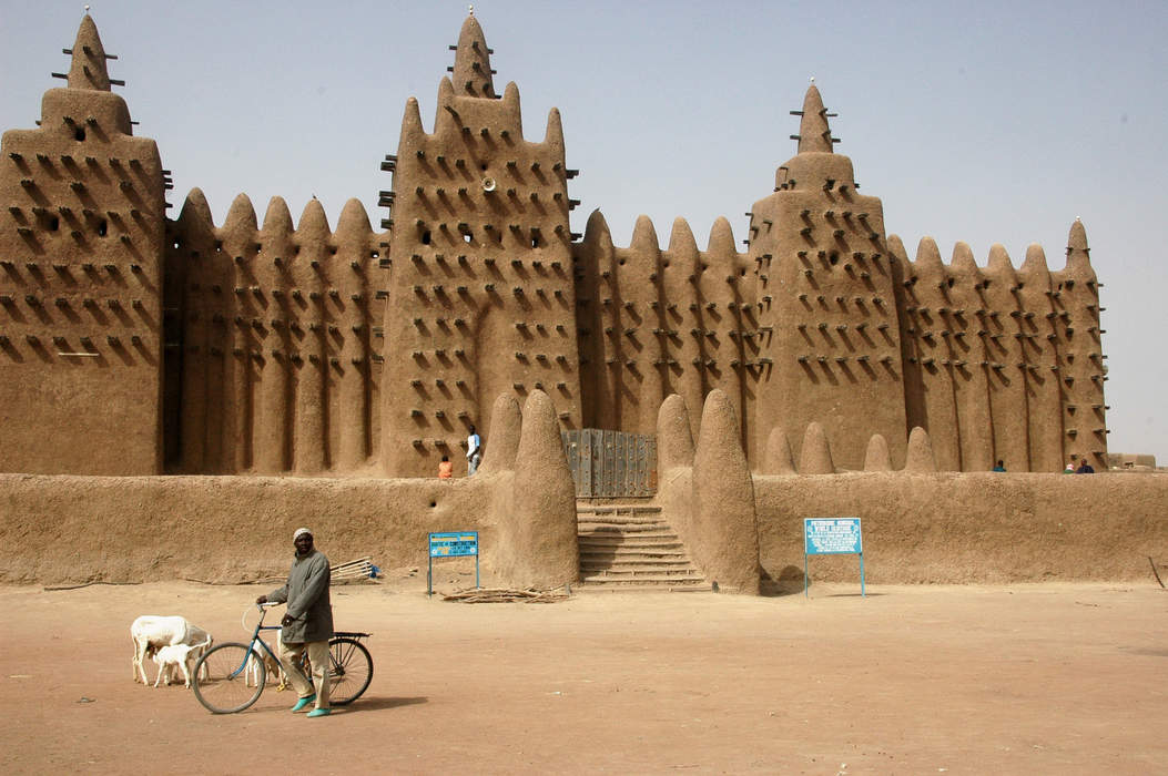 Great Mosque of Djenné: Mosque in Djenné, Mali