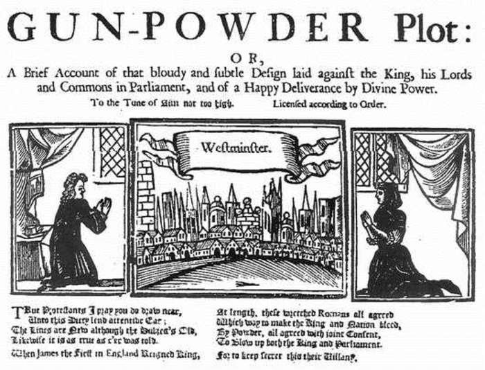 Gunpowder Plot: Failed 1605 attempt to assassinate King James I