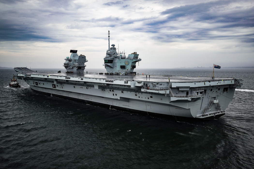 HMS Prince of Wales (R09): 2019 Queen Elizabeth-class aircraft carrier of the Royal Navy