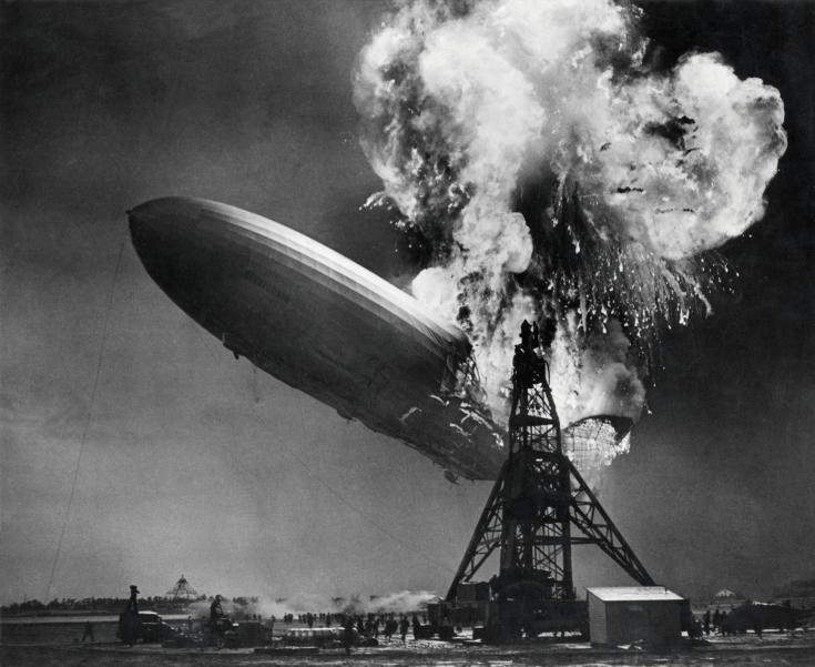 Hindenburg disaster: 1937 airship fire