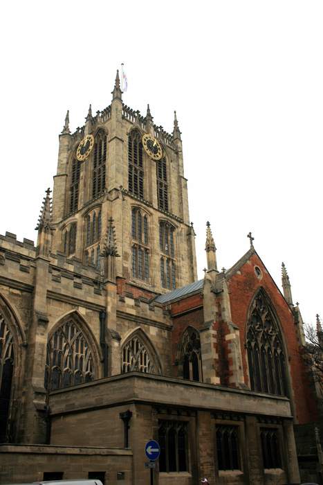 Hull Minster: Anglican minster church in Kingston upon Hull, East Riding of Yorkshire, England