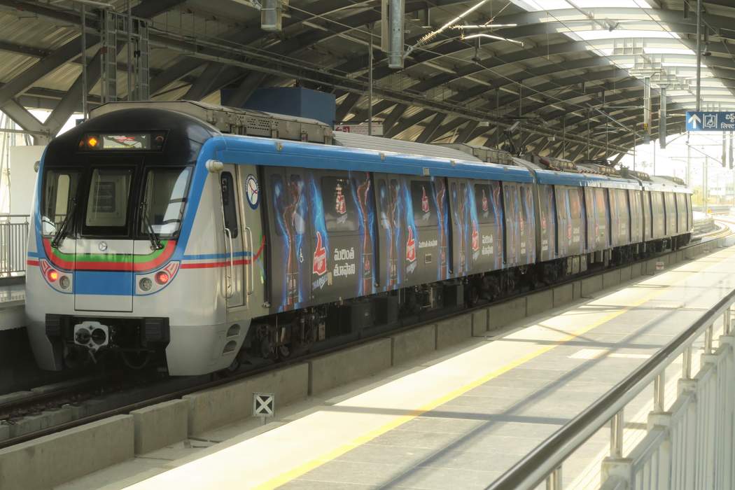 Hyderabad Metro: Rapid transit system in Hyderabad, India