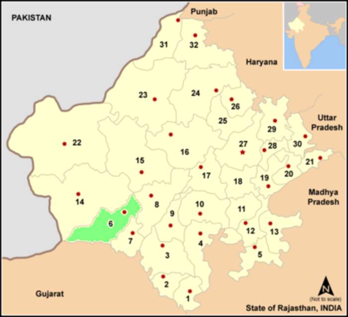 Jalore district: District of Rajasthan in India