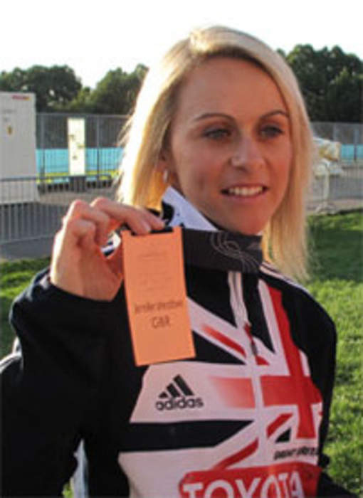 Jenny Meadows: British athlete (born 1981)