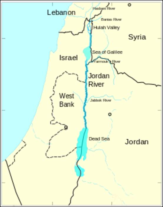 Jordan Valley: Rift valley in Israel, Palestine and Jordan