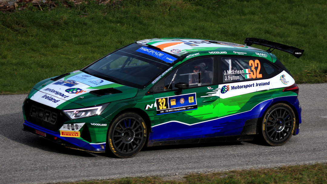 Josh McErlean: Irish rally driver