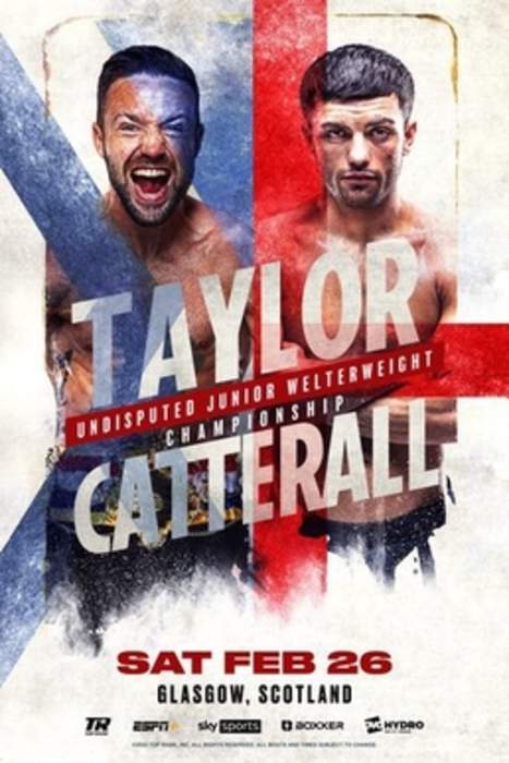 Josh Taylor vs Jack Catterall: Boxing match