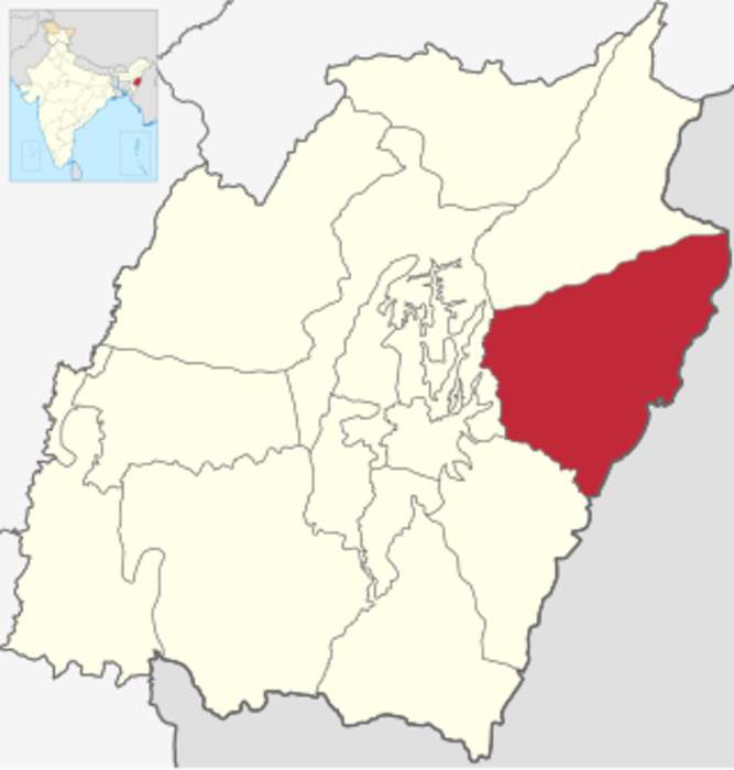 Kamjong district: District of Manipur in India