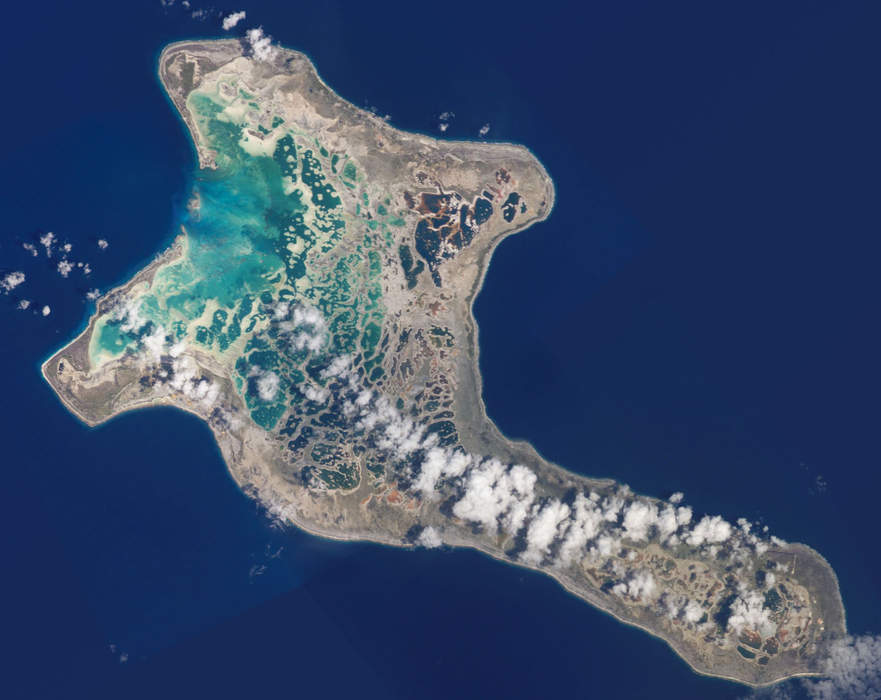 Kiritimati: Coral atoll in the northern Line Islands, Kiribati