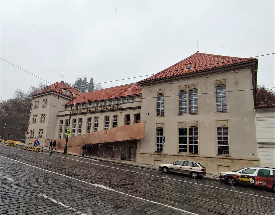 Kunsthalle Praha: Art museum in Klárov , Prague