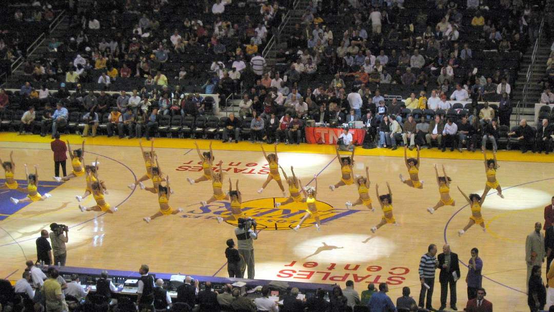 Laker Girls: American basketball cheerleading squad