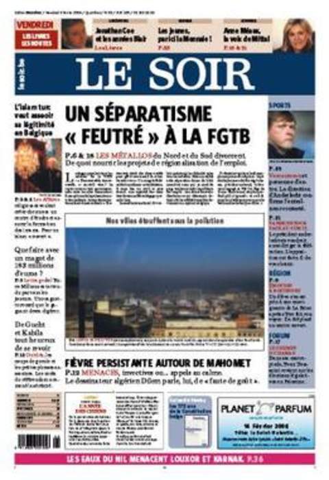 Le Soir: French-language Belgian daily newspaper