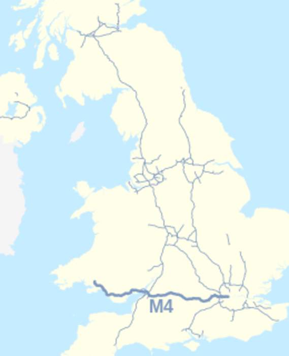 M4 motorway: Major motorway in England and Wales