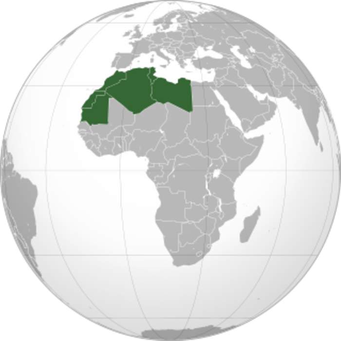 Maghreb: Major region of Northern Africa; western half of Arab world