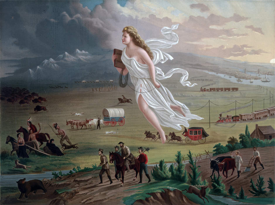 Manifest destiny: Cultural belief of 19th-century American expansionists