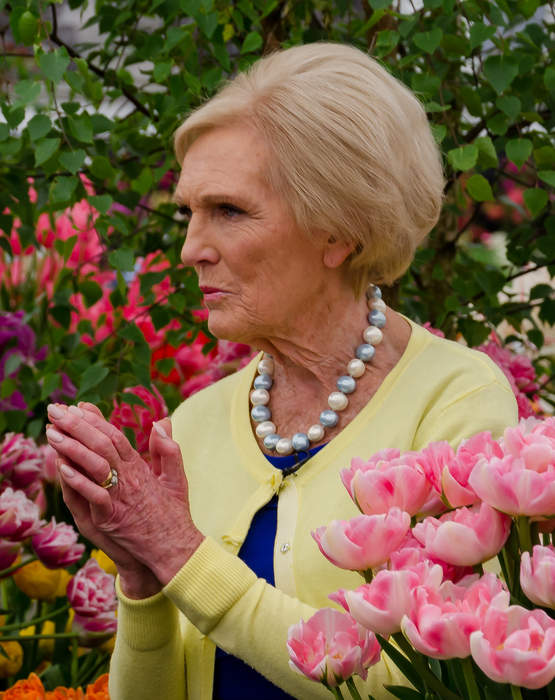 Mary Berry: English food writer and television presenter (born 1935)