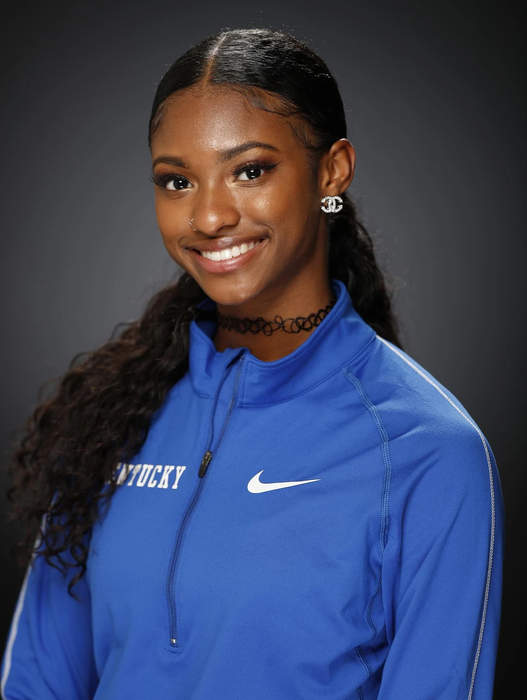 Masai Russell: American sprinter and hurdler (born 2000)