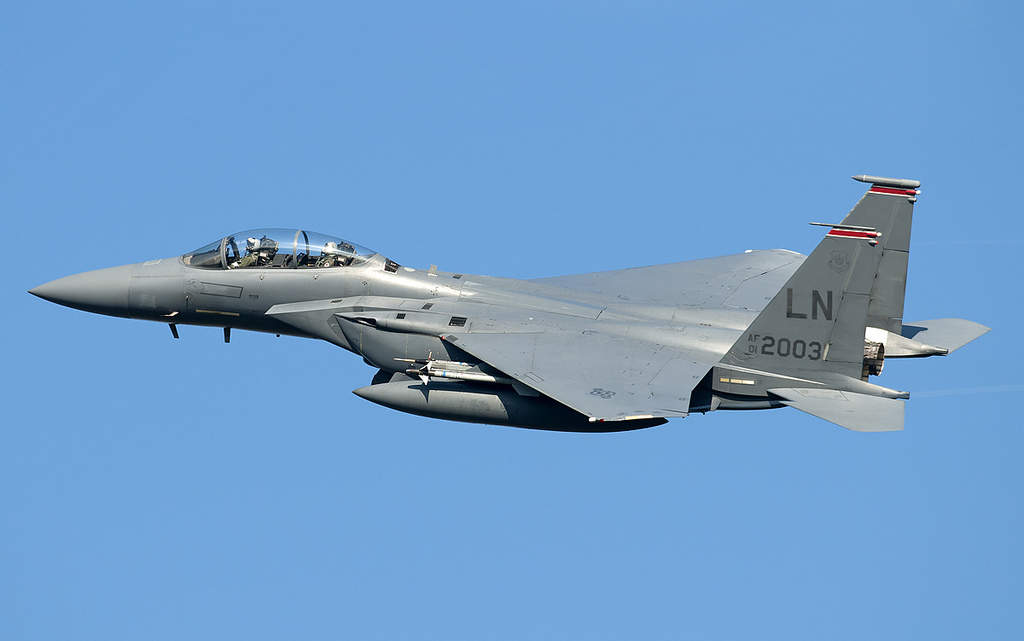 McDonnell Douglas F-15E Strike Eagle: American all-weather multirole fighter aircraft