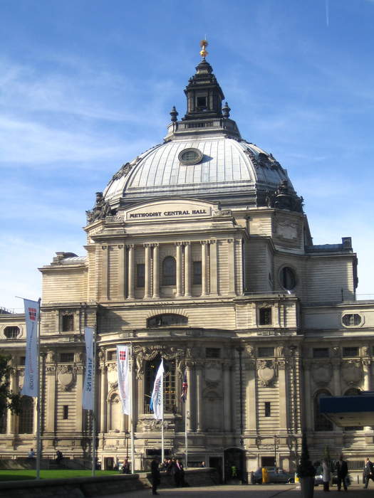Methodist Central Hall, Westminster: Church in London, England